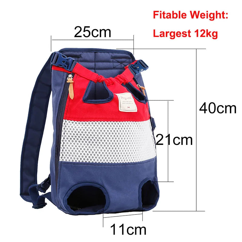 Front Pet Backpack Carrier for Dogs