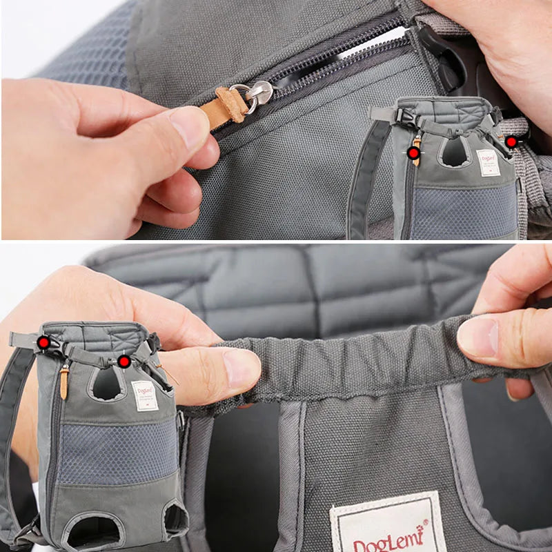 Front Pet Backpack Carrier for Dogs