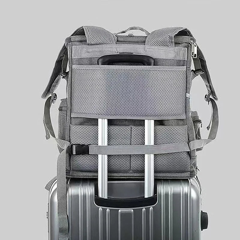 Foldable Pet Travel Backpack Carrier Bag