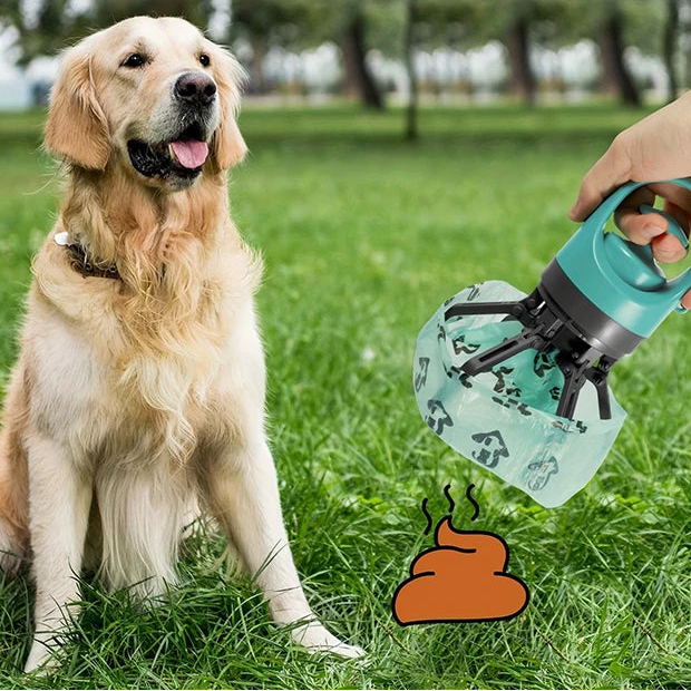 Portable Dog Pooper Scooper with Bags