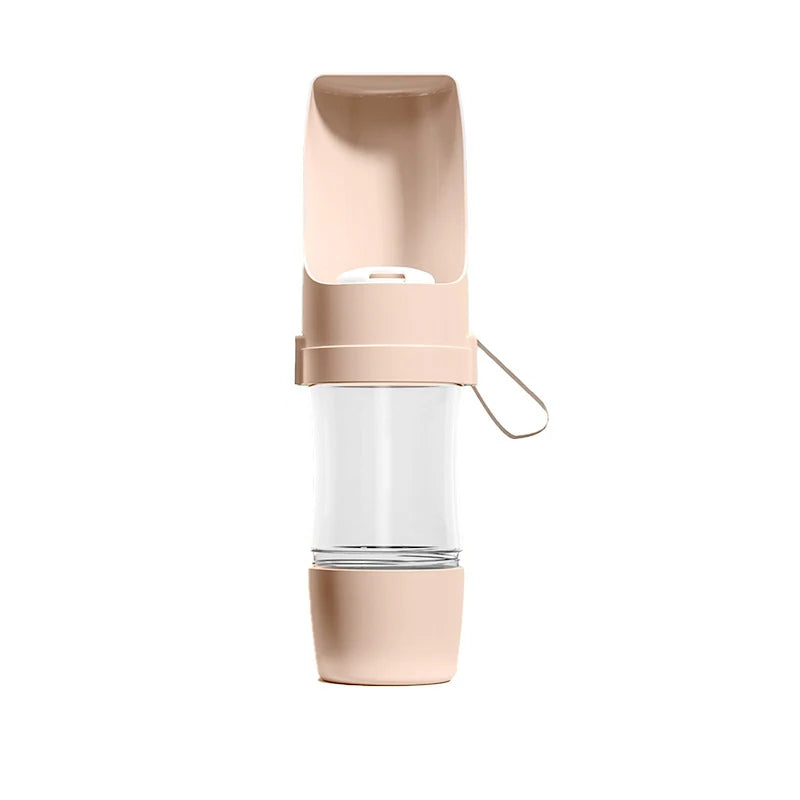 Foldable Dog Water Bottle with Feeder