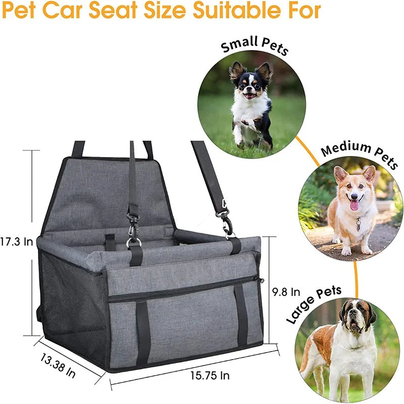 Foldable Dog Car Seat Hammock Cover
